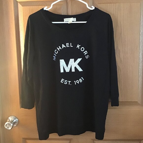 Michael Kors Black Shirt - Picture 1 of 2